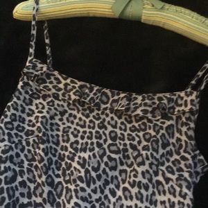 EUC Leopard printed sundress